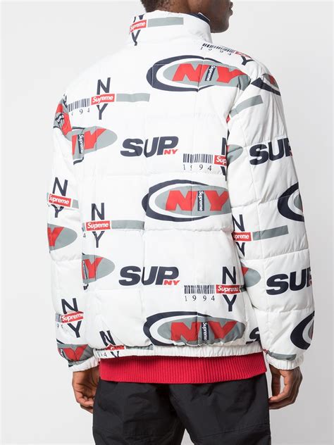 Supreme Ny Reversible Puffy Jacket Farfetch