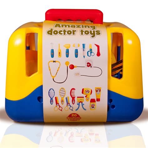 If you're in need of great veterinary care, you will be. Doctor Toys and Vet Kit Set â€" 20 pc Set for Imaginative ...