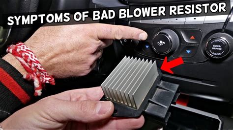 Troubleshooting A Blower Motor Resistor