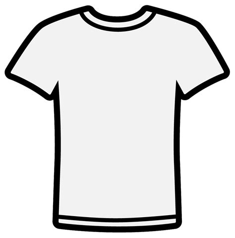 T Shirt Front And Back Clipart