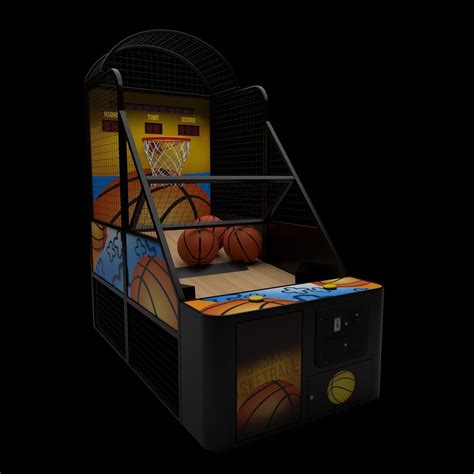 Game 3d Basketball Arcade Game Cgtrader