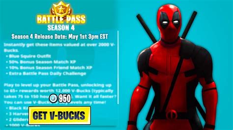 Fortnite has just entered its 15th season and players have been greeted with some new additions to the game. Fortnite SEASON 4 Release Date & Time! - NEW Season 4 ...