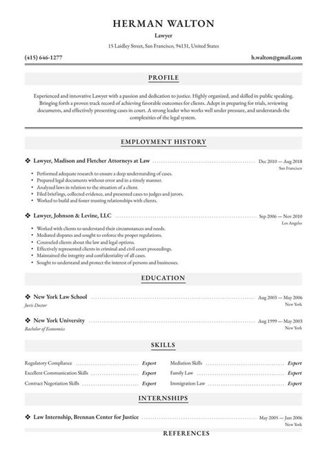 Create Your Job Winning Resume · Plantilla De Curriculum
