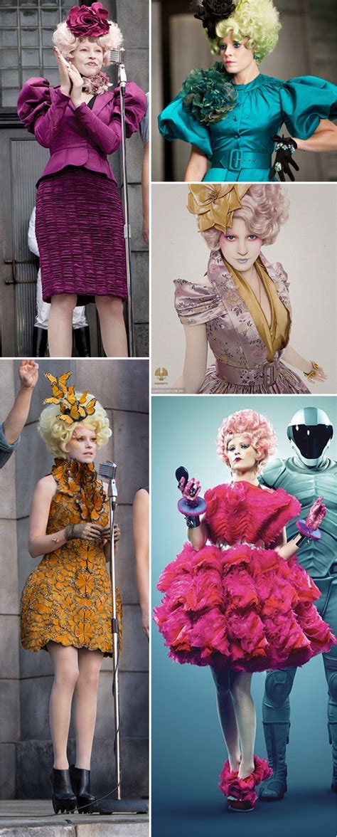 the best of effie trinket s outrageously awesome outfits from the hunger games and catching fire