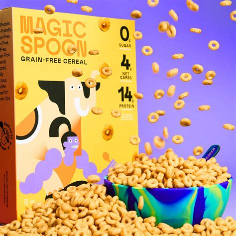 buy magic spoon cereal peanut butter 4 pack keto gluten and grain free low carb high protein