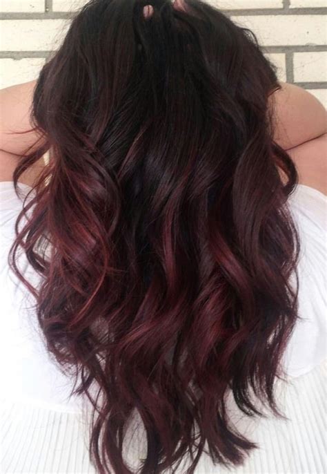 Most Impressive Pictures Of Chocolate Cherry Hair Color Dark Red Hair