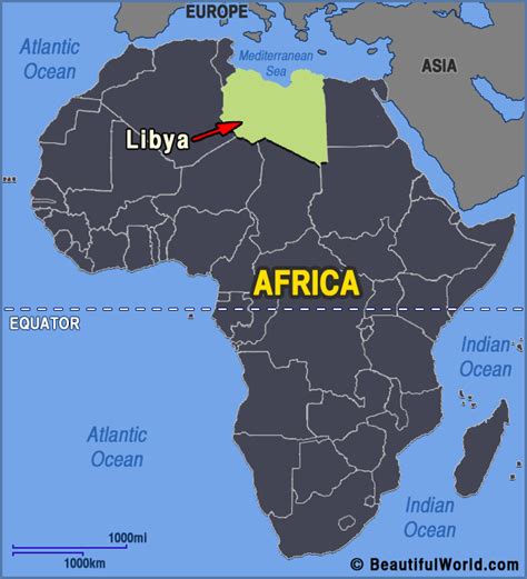 The official name of the country is libya. Map of Libya - Facts & Information - Beautiful World Travel Guide