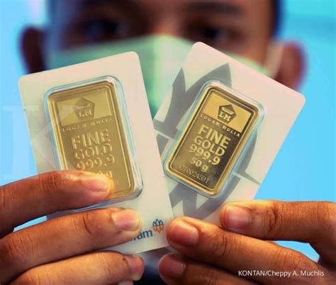 Grafik komprehensif harga emas hari ini. Harga emas hari ini (22/10) di Butik Emas Antam turun Rp 1 ...