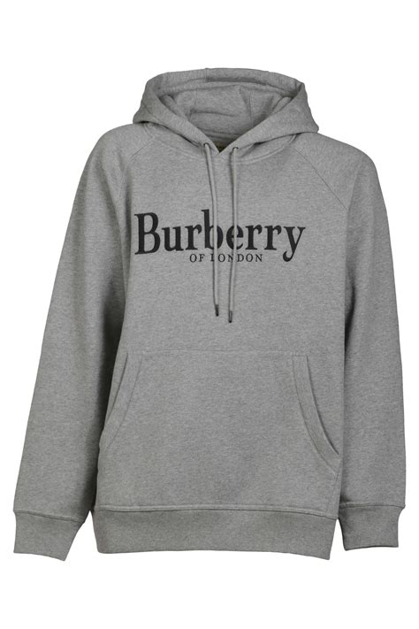 Hoodies & sweatshirts └ activewear └ men's clothing └ men └ clothes, shoes & accessories all categories antiques art baby books supreme bandana box logo hoodie grey fw19 medium. Burberry Burberry Logo Hoodie - Grey - 10832174 | italist