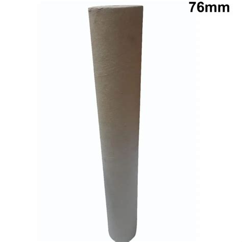765mm Brown 76mm Kraft Paper Tube For Packaging Thickness 15 Mm At
