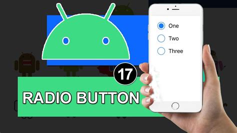 Radio Button In Android Studio Android Tutorial 17 Youtube