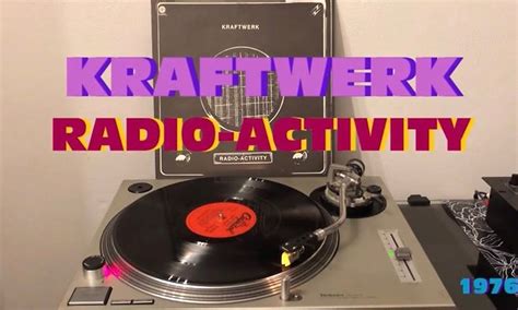 Radio Activity Translucent Yellow Vinyl Lp Kraftwerk