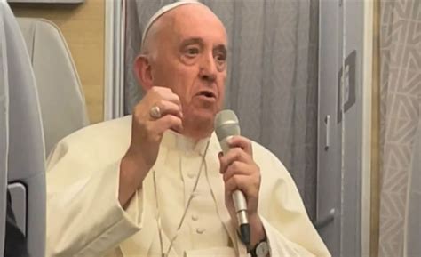 Papa Francisco Asegura Que Podría Renunciar Pero Que Ahora No Es El