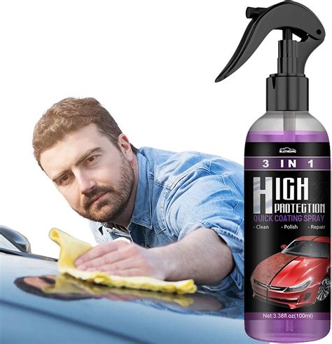 Meigui 3 In 1 High Protection Quick Car Coating Spray Platinum Car