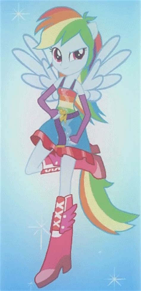 This daring pegasus can win any competition, especially when it comes to flying fast and being a loyal friend. sondash : high school love story - Rainbowdash and twinkle ...