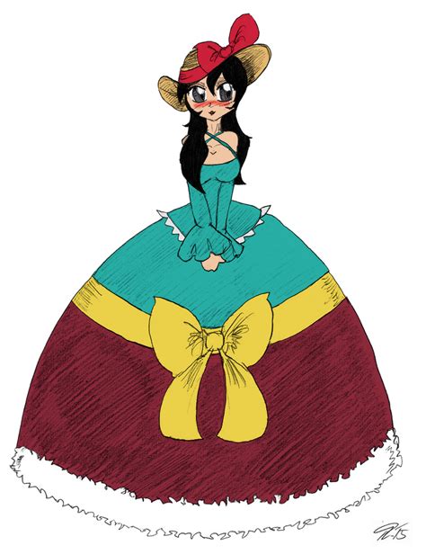 Spawnfans Lady Luffy Coloured Amazon Lily By Onemesseduphero On Deviantart