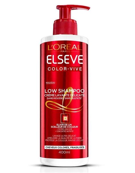 low shampoo color vive elseve 400 ml 6 90 € les meilleurs soins pour cheveux colorés elle