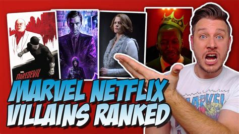 marvel netflix villains ranked youtube