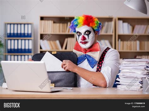 Clown Businessman Image And Photo Free Trial Bigstock