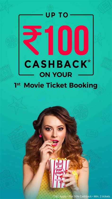 And subsequently, shaw theatres ($6.50) for all. Upto Rs 100 Cashback on movie tickets | Paytm.com