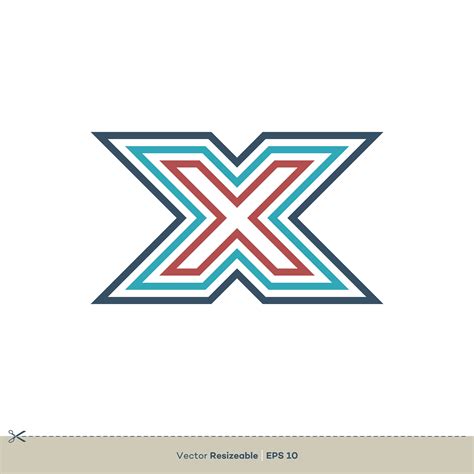X Letter vector Logo Template - Download Free Vector Art, Stock ...
