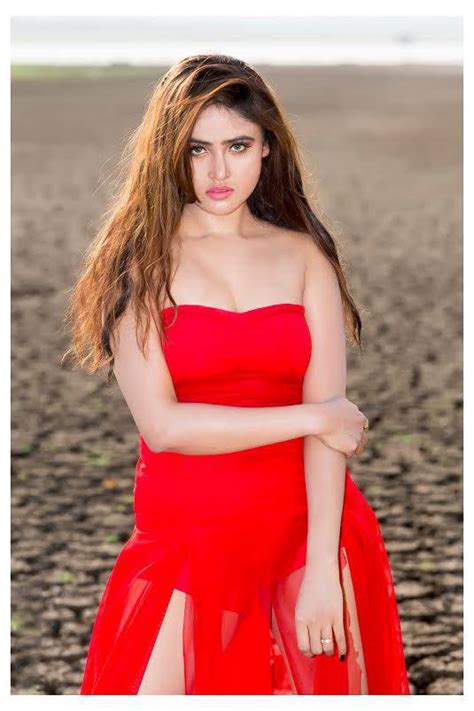 sony charishta photoshoot stills in red dress indian girls villa celebs beauty fashion and