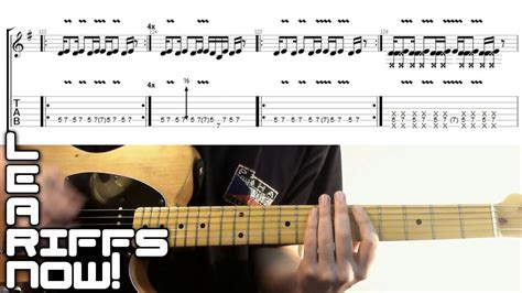 Cant Stop Guitar Tab Intro Lesson Part 16 Red Hot Chili Peppers Youtube
