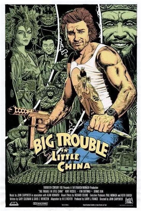 Big Trouble In Little China Movie Posters Best Movie Posters