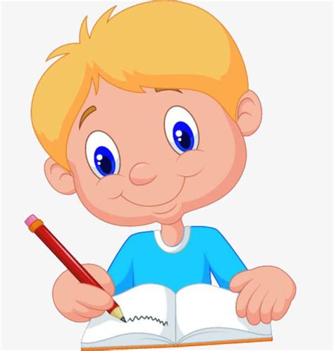 Boy Writing Clipart 6 Clipart Station