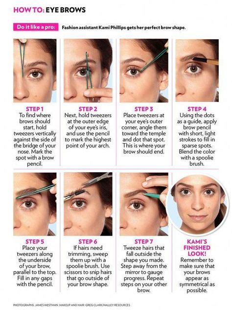 perfect brows how to shape my eyebrows eyebrow brush 20190421 en 2020 maquillaje de ojos