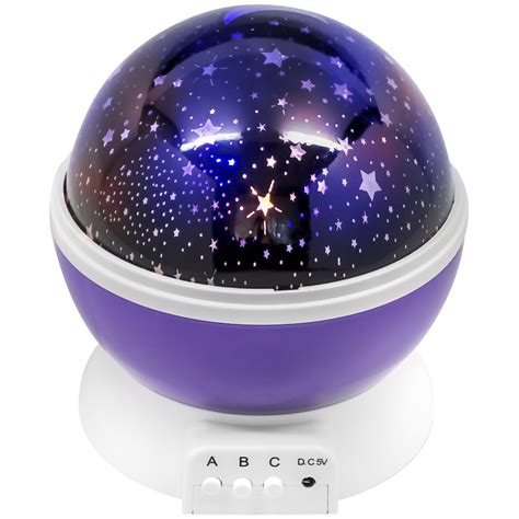 Led Concepts Moon And Star Projection Lamp Night Light W Romantic