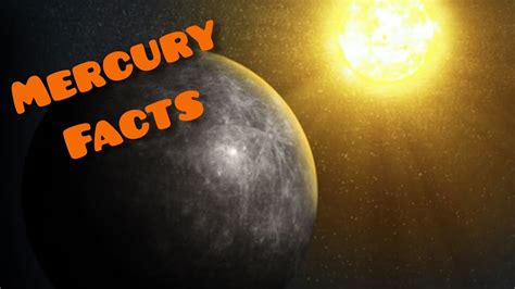 Mercury Facts For Kidsplanet Mercury Solar System Youtube