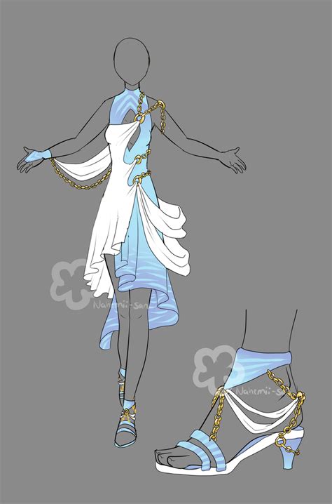 Fantasy Priestess Outfit By Nahemii San On Deviantart