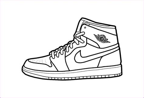 Zapatos Jordan B Sicos Para Colorear Imprimir E Dibujar Dibujos The Best Porn Website