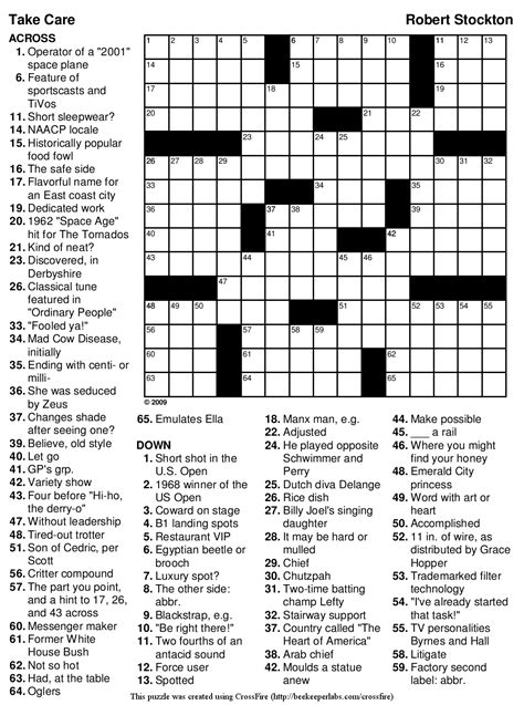 Print/export your crossword puzzle to pdf or microsoft word. Professional Sports Teams Crossword - Wordmint - Printable Sports Related Crossword Puzzles ...