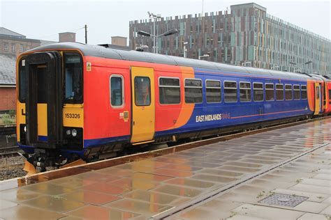 British Rail Class 153 Dmu 153326 Nottingham Railway Stat Flickr