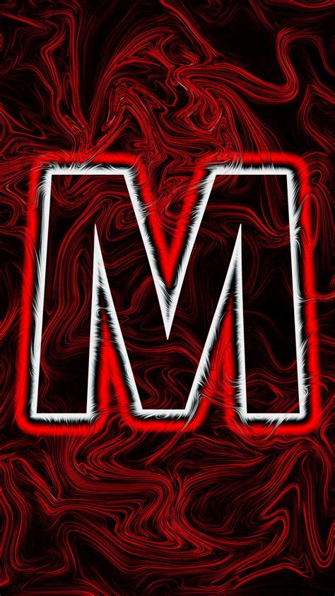 Download Letter M Digital Abstract Wallpaper