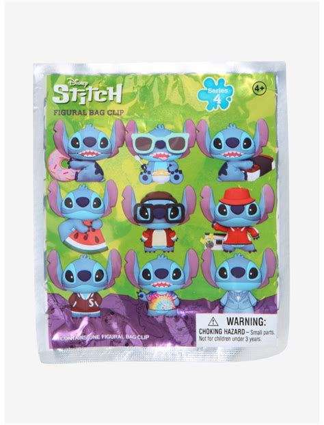 Disney Lilo And Stitch Costume Stitch Blind Bag Figural Key Chain Hot Topic