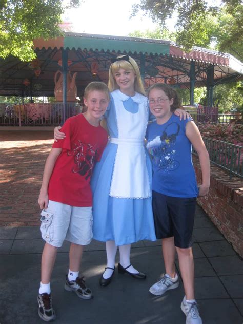 Alice At Magic Kingdom