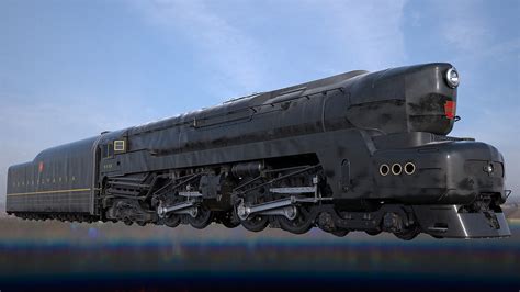 Prr T1 5550 Locomotive High Quality Render Facebookc Flickr