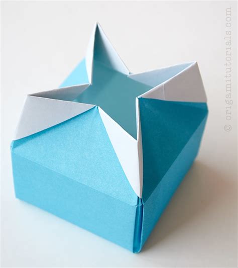 Open Origami Box Better With Less