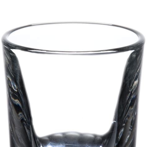 libbey 5126 2 oz fluted whiskey shot glass 12 pack