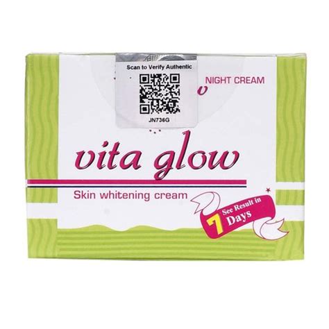 Thick Paste Vita Glow Skin Whtening Cream Ingredients Herbal