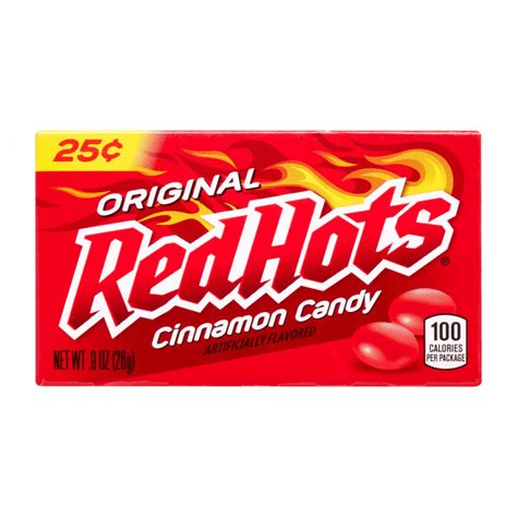 red hots cinnamon candy 0 9oz 26g sweet taste of america home of american sweets uk