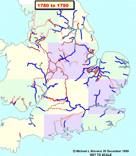 Waterways Of England And Wales Their History In Maps