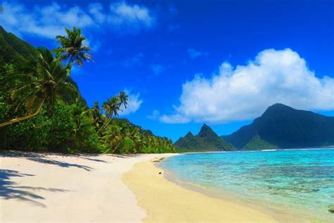 A Week In Ofu Beach In American Samoa X Days In Y