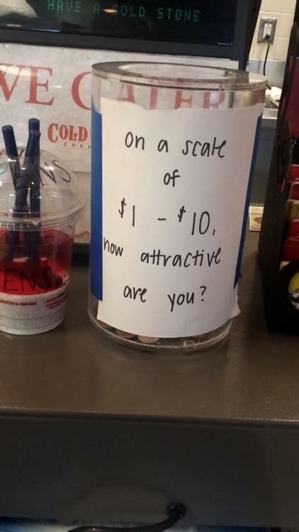 Genius Tip Jar Message Will Definitely Mess With Your Head Mashable