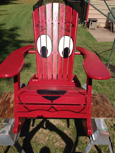 Faulkner 49579 big dog bucket chair. Clifford the Big Red Rocking Chair | Red rocking chair ...