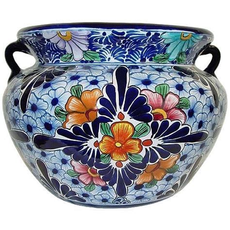 Talavera Planters Collection Talavera Planter Tp145 Mexican