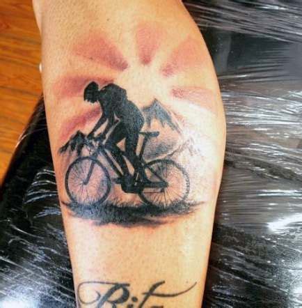 Tattoo mountain bike 42 Ideas | Fahrrad tattoo, Radfahren tattoo